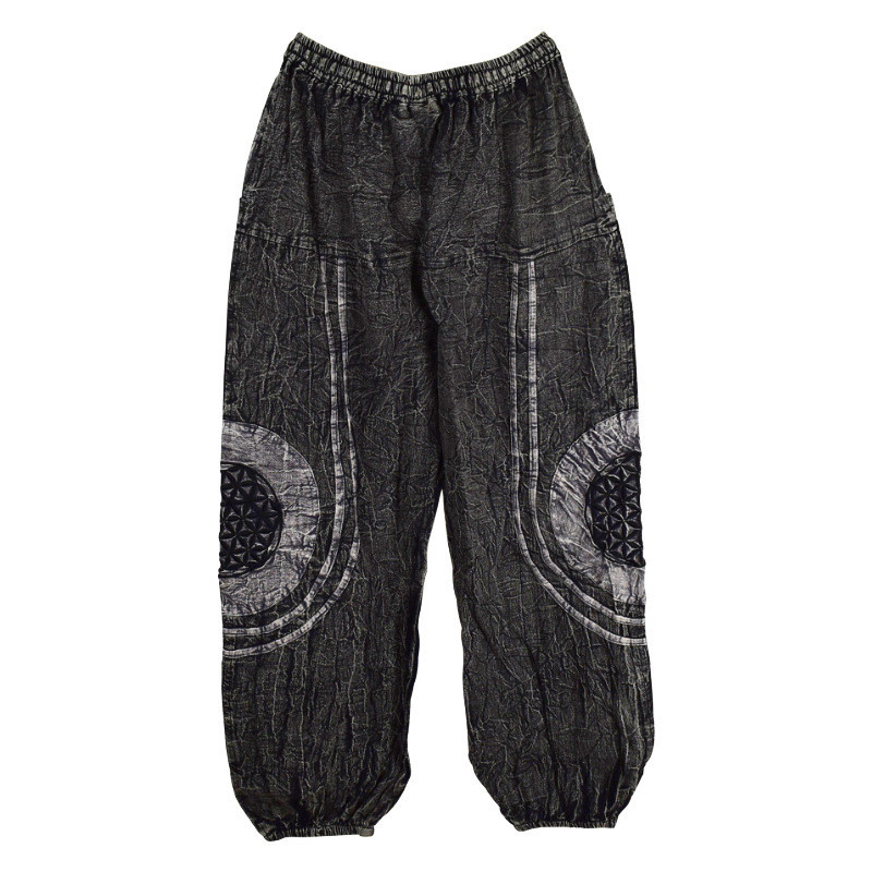 Pantalon Mixte Madani Délavé Gris