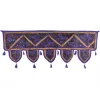 Toran Vintage Violet et Miroirs - Décoration Porte Inde (08A)