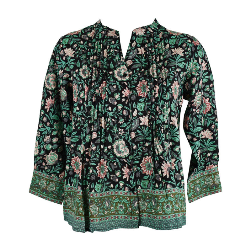 Blouse Naglur Coton Floral Imprimé