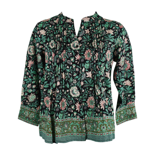 Blouse Naglur Coton Floral Imprimé