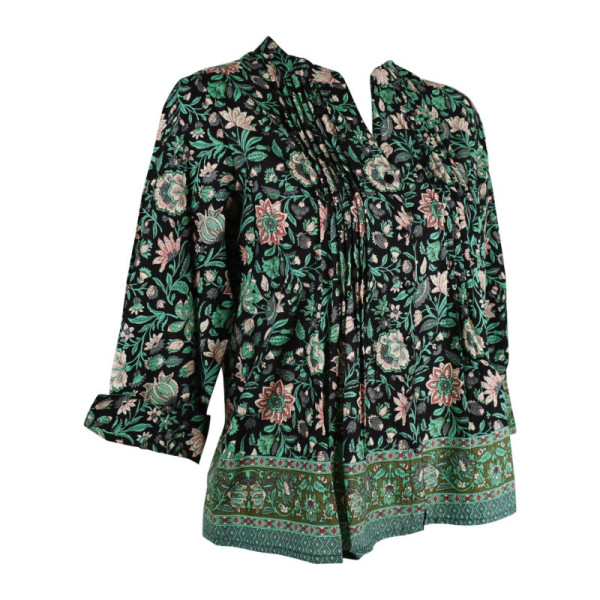 Blouse Naglur Coton Floral Imprimé