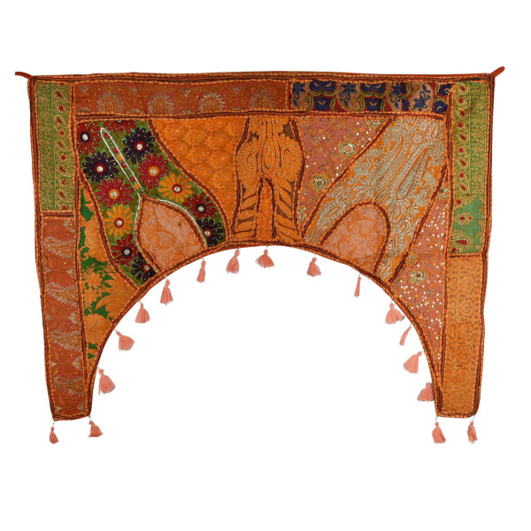 Toran Décoration Porte Rajasthan Orange -03B