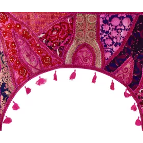 Toran Décoration Porte Rajasthan Fuchsia -06B