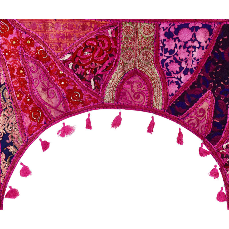Toran Décoration Porte Rajasthan Fuchsia -06B