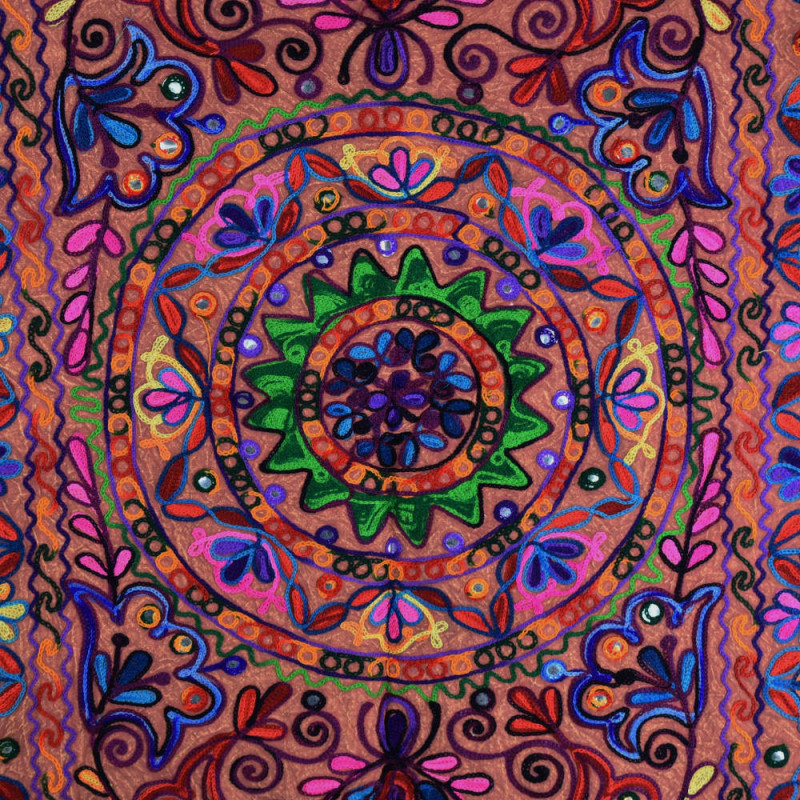 Tapisserie Murale Brodée Inde NAP22-02A
