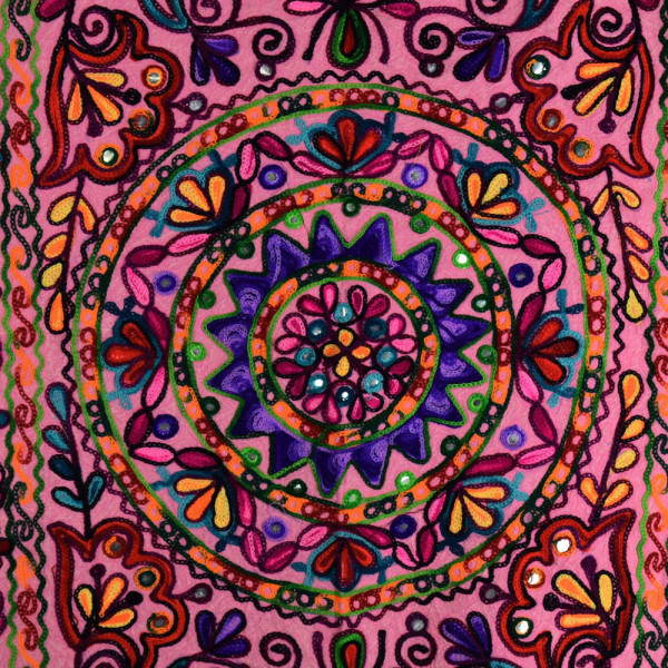 Tapisserie Murale Brodée Inde NAP22-07A