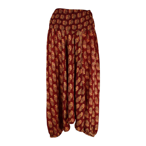 Sarouel 3 en 1 Maski Smocks à la Taille