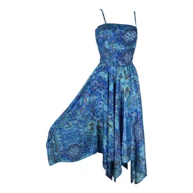 Robe Longue Umra Asymetrique et Smocks - B