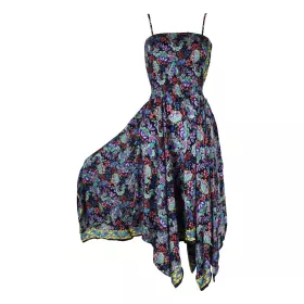 Robe Longue Umra Asymetrique et Smocks - D