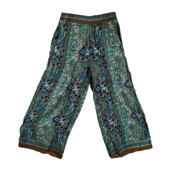 Pantalon Court Maski Ample Imprimé - F