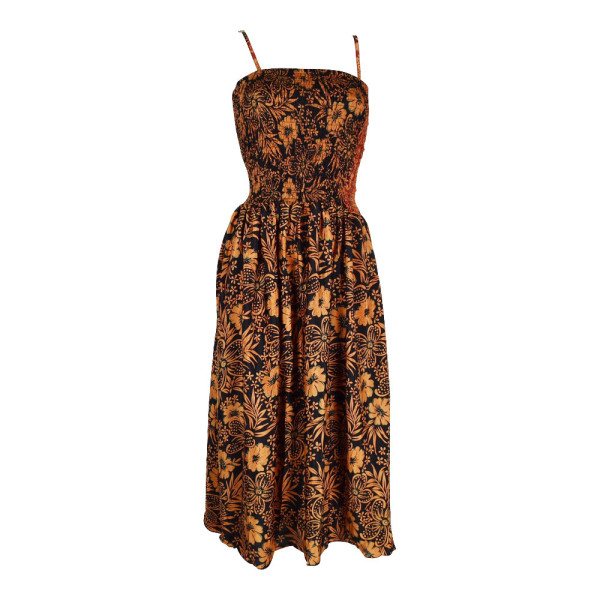 Robe Smocks à Bretelle Jagir - D