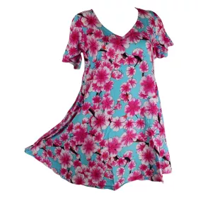 Robe Courte Ample Selu Imprimé - VD