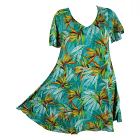 Robe Courte Ample Selu Imprimé - VE