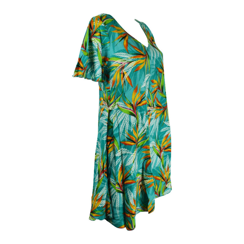 Robe Courte Ample Selu Imprimé - VE