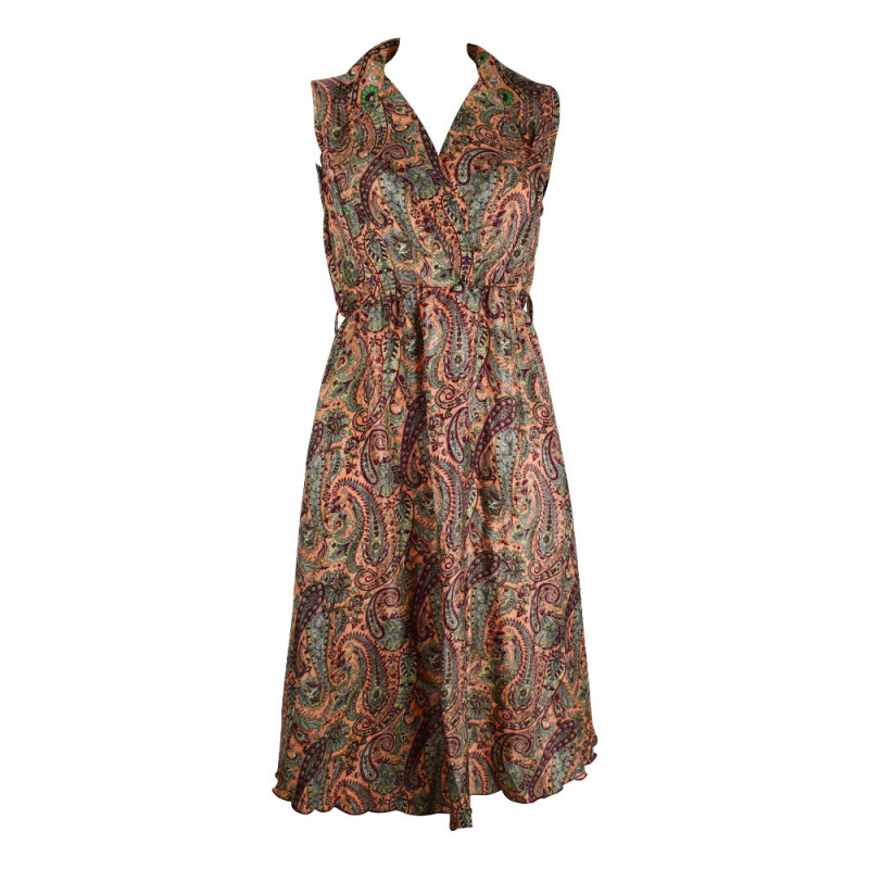 Robe Col Sans Manche Moha - F