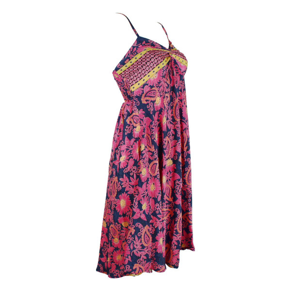 Robe Courte Chardari Imprimée - A
