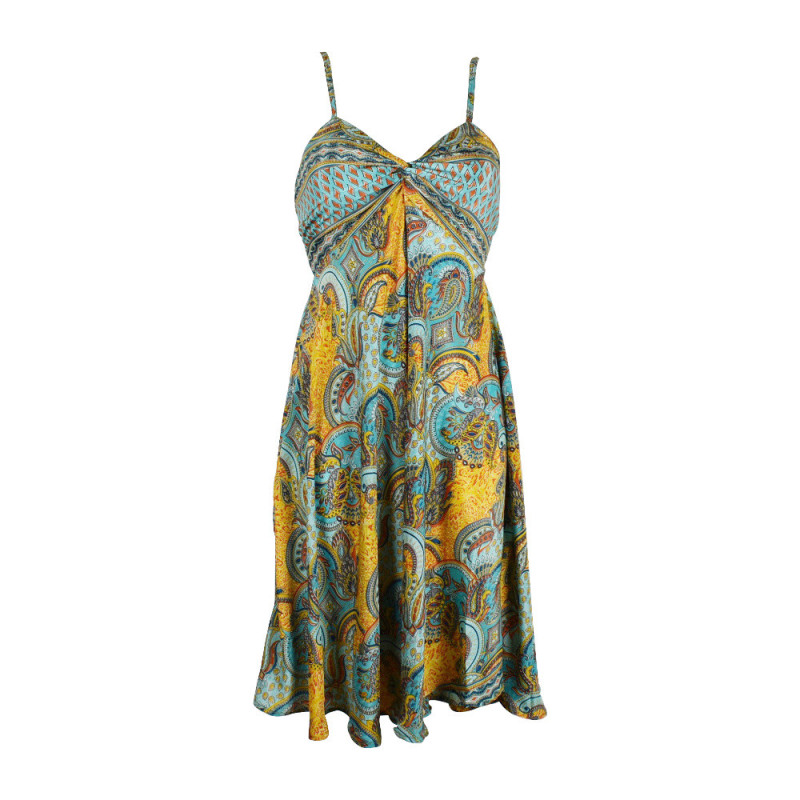 Robe Courte Chardari Imprimée - B