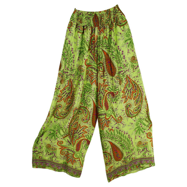 Pantalon Wrap Chardari Soie Indienne - D