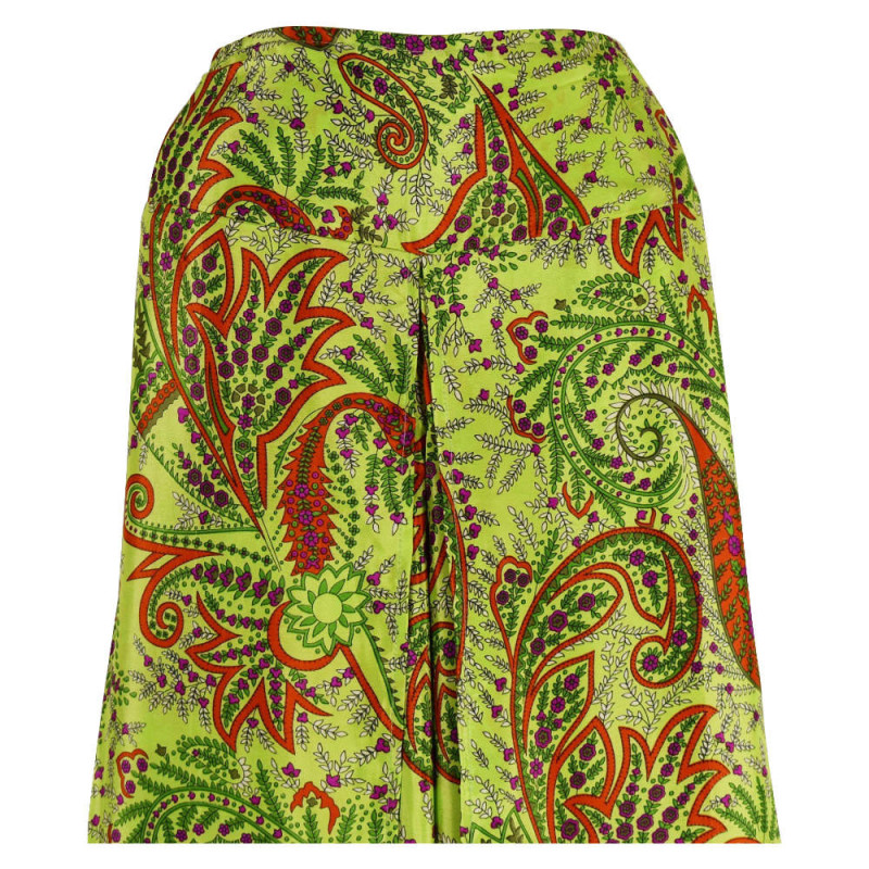 Pantalon Wrap Chardari Soie Indienne - D