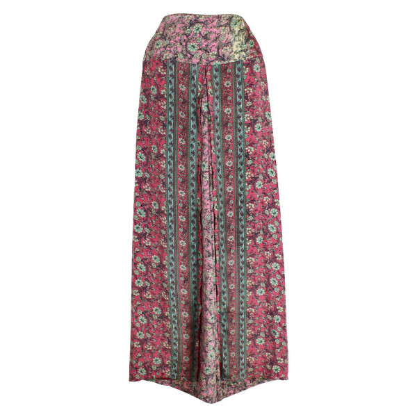 Pantalon Wrap Chardari Soie Indienne - J