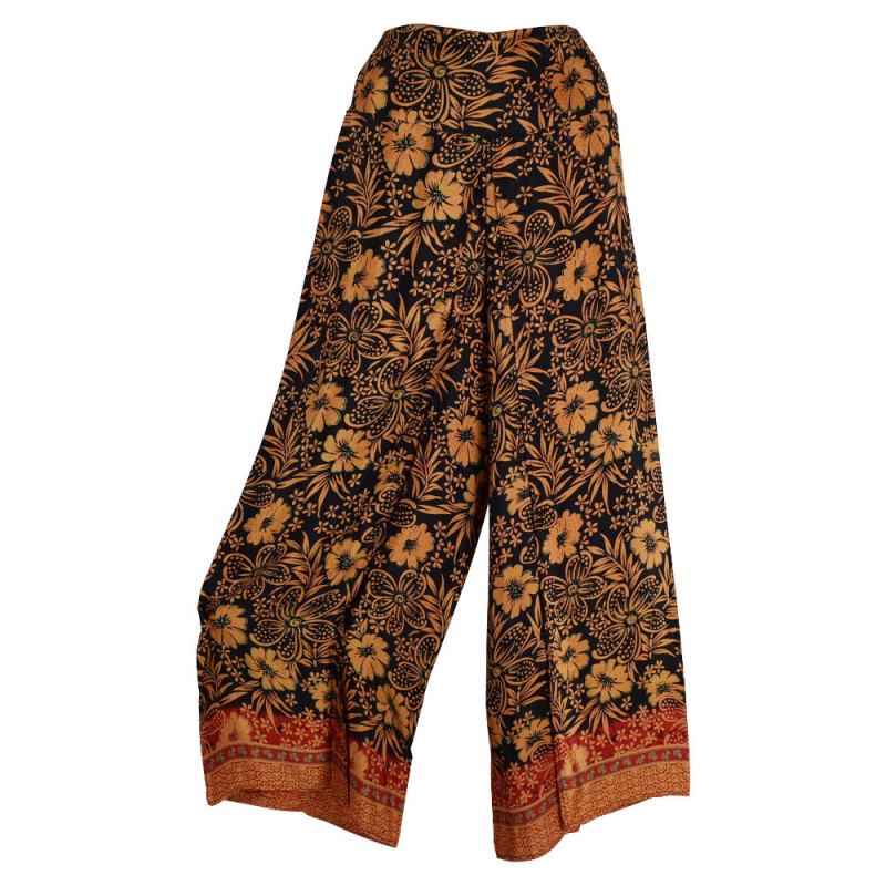Pantalon Wrap Chardari Soie Indienne - K