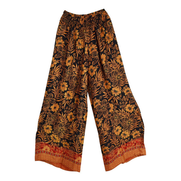 Pantalon Wrap Chardari Soie Indienne - K