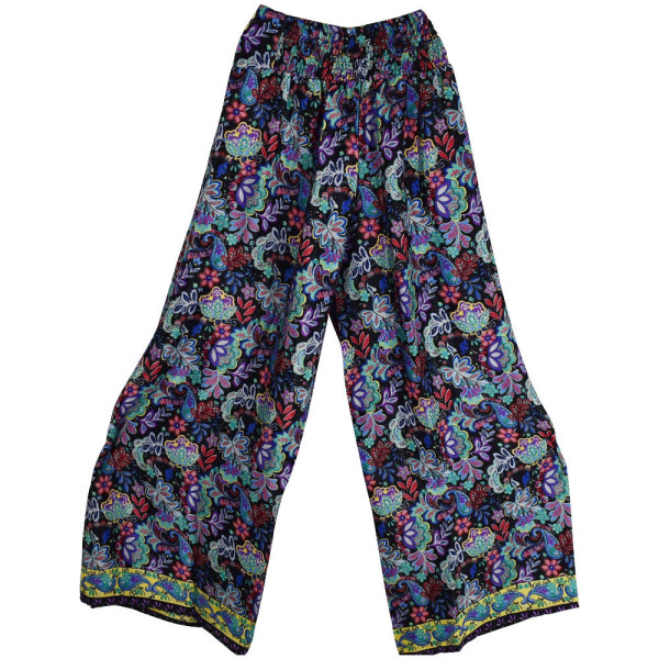 Pantalon Wrap Chardari Soie Indienne - M