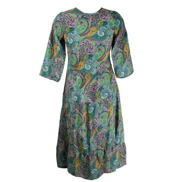 Robe Longue Imapur Paisley - B