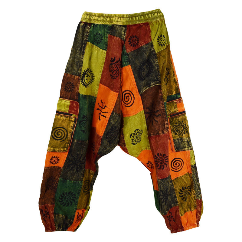 Baggy Morwa Patchwork Stonewash