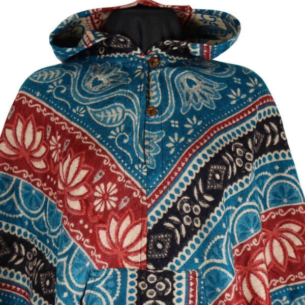 Poncho Femme Amba Ton Bleu