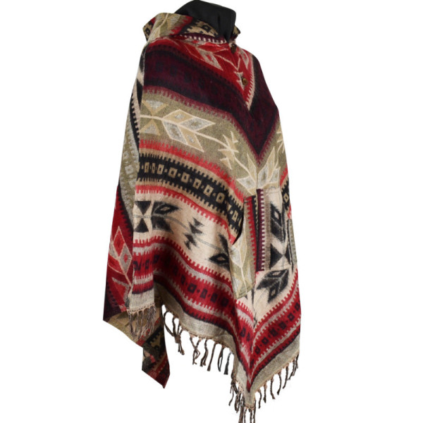 Poncho Femme Malfa Multicolore