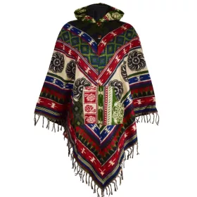 Poncho Femme Ranipur Multicolore