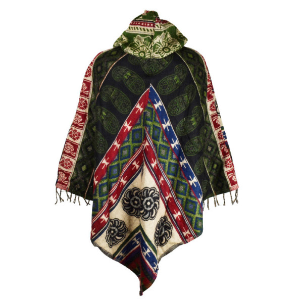 Poncho Femme Ranipur Multicolore