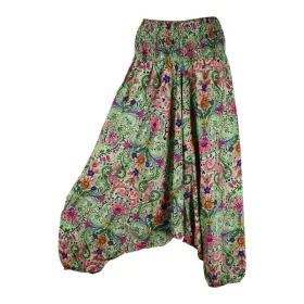 Sarouel 3 en 1 Imprimé Aquarelle Kaki