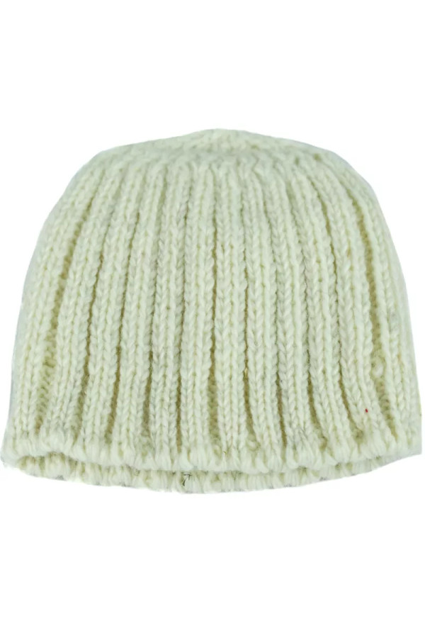 Bonnet Tricoté écru Pour Femme - Taille M, Neuf Sans étiquette - Style Classique Et Chaud