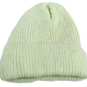 Bonnet Femme Sirpa Laine Tricotée Écru