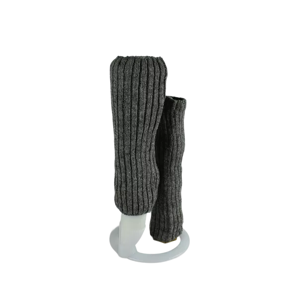 Jambières Laine Tricot Malta Gris Foncé