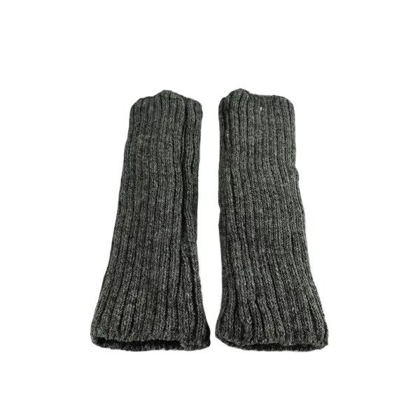 Jambières Laine Tricot Malta Gris Foncé