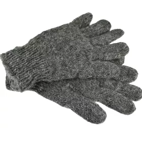 Gants Kolki Laine doublé polaire Gris Foncé