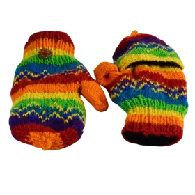 Moufle Mitaine Agara Multicolore