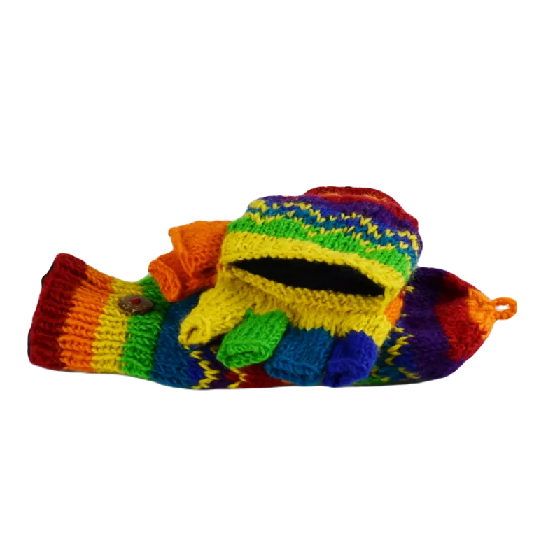Moufle Mitaine Agara Multicolore