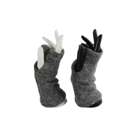 Mitaines Longues Gorki Gris Foncé