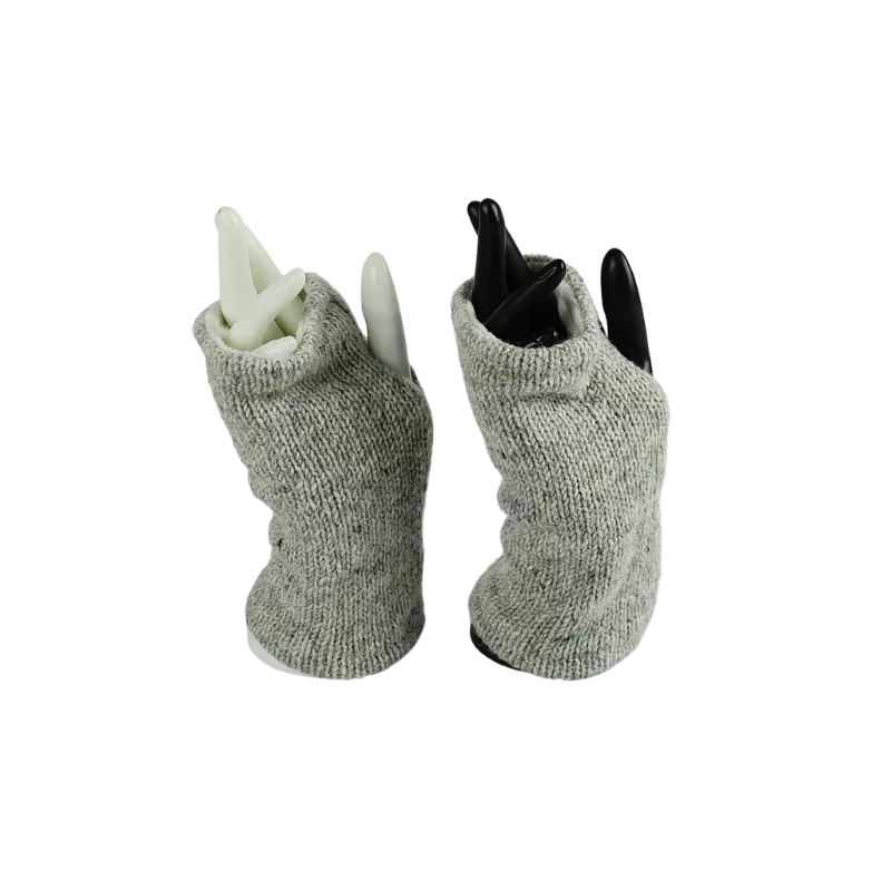 Mitaines Longues Gorki Gris Clair