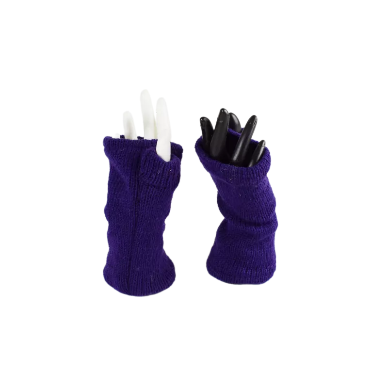Mitaines Longues Dhaki Violet