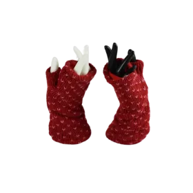 Mitaines Longues Saipu Bordeaux