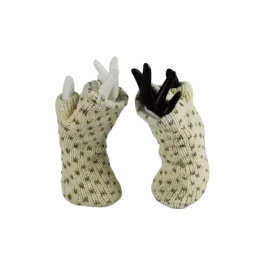 Mitaines Longues Saipu Écru