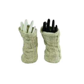 Mitaines Longues Thori Beige