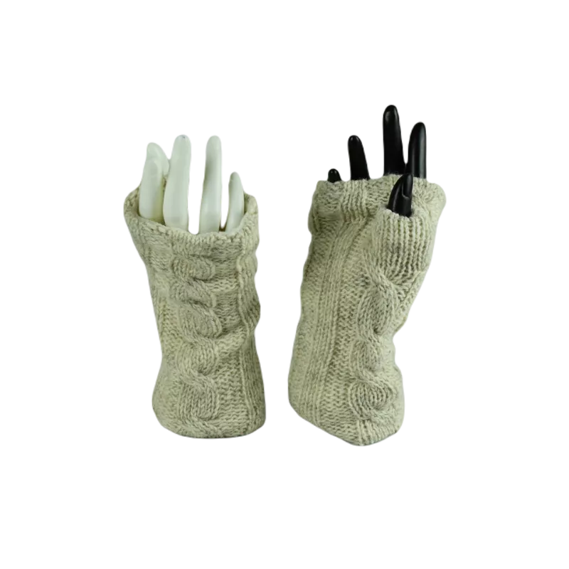 Mitaines Longues Thori Beige