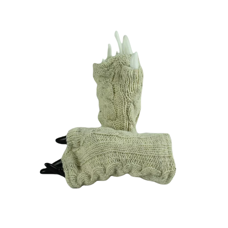 Mitaines Longues Thori Beige