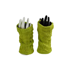 Mitaines Longues Thori Vert Anis